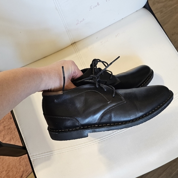 New Kenneth cole black Real Deal Boots leather booties 7 - Picture 7 of 12